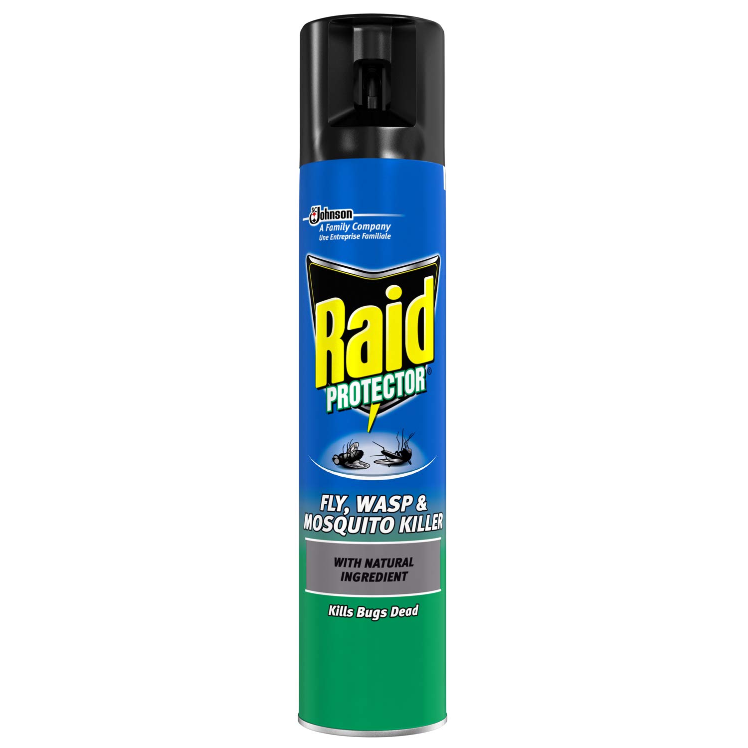 RAID PROTECTOR FLY WASP & MOSQUITO KILLER 300ML
