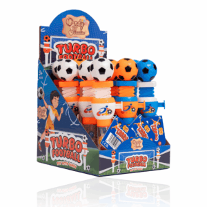 CANDY PARADISE TURBO FOOTBALL TOY WITH CANDY