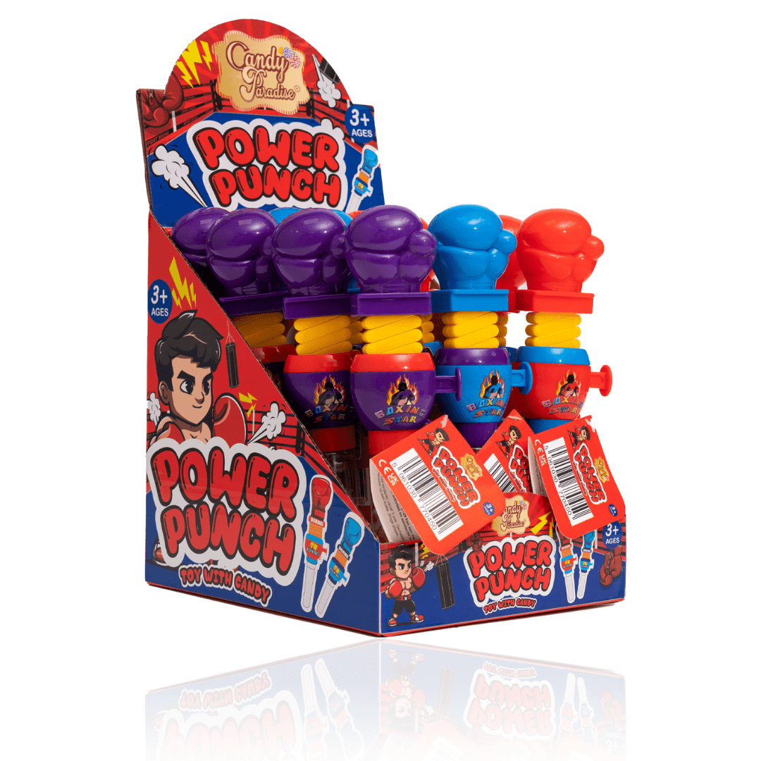 CANDY PARADISE POWER PUNCH TOY WITH CANDY