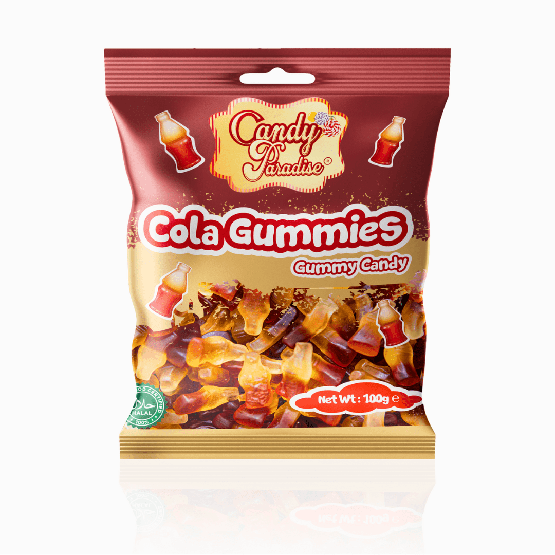 CANDY PARADISE COLA BOTTLES GUMMY CANDY