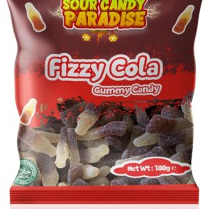 SOUR CANDY PARADISE FIZZY COLA GUMMY CANDY