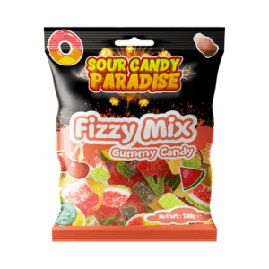 SOUR CANDY PARADISE FIZZY MIX GUMMY CANDY