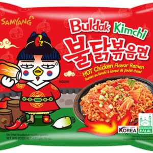 BULDAK HOT CHICKEN FLAVOUR RAMEN - KIMCHI