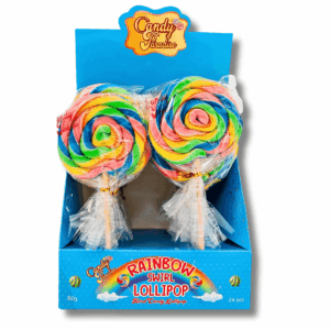 CANDY PARADISE RAINBOW SWIRL LOLLIPOP