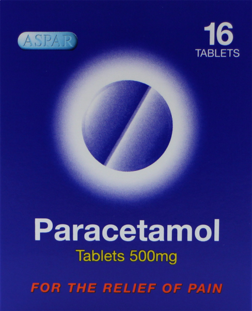 ASPAR PARACETAMOL BOX 500MG 16'S