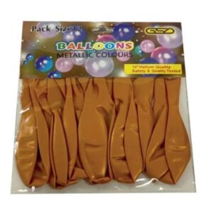 GSD PARTY BALLONS GOLD METALIC