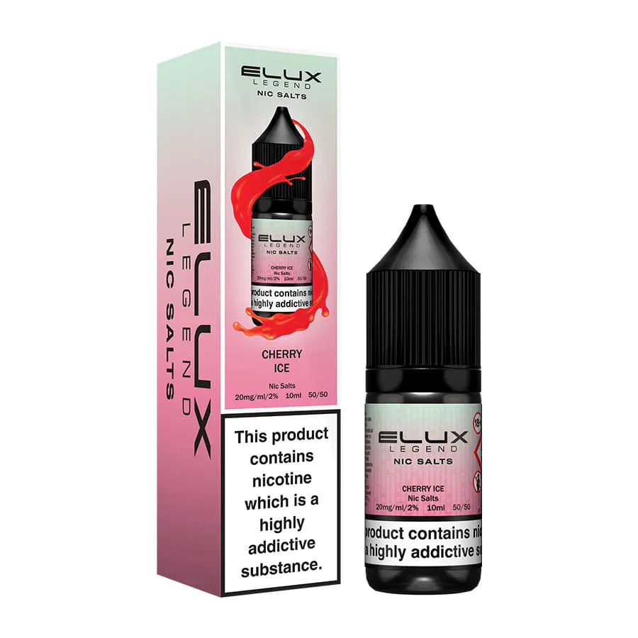 ELUX NIC SALTS 10MG CHERRY ICE