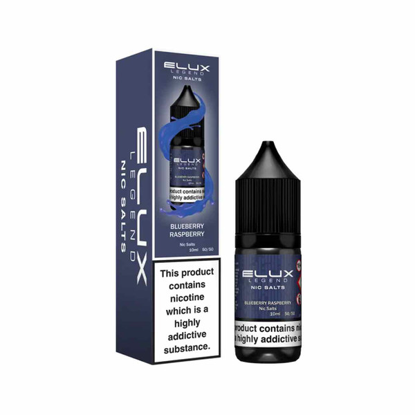 ELUX NIC SALTS 10MG BLUEBERRY RASPBERRY