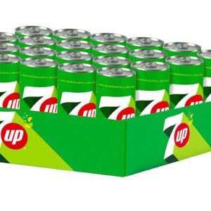 7 UP CANS LEMON & LIME GB