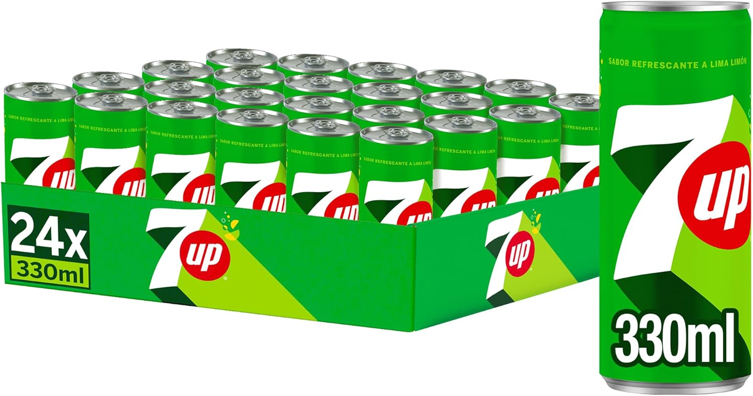 7 UP CANS LEMON & LIME GB