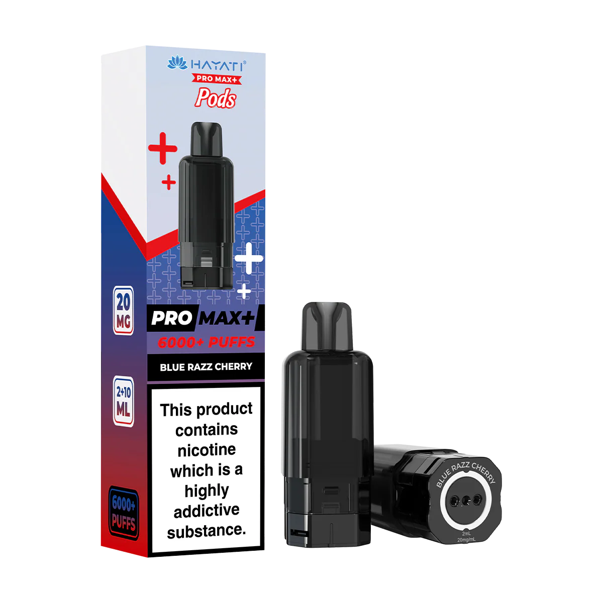 HAYATI PRO MAX PLUS 6K KIT BLUE RAZZ CHERRY