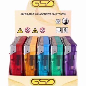 GSD ELECTRONIC CASINO DESIGN LIGHTERS 50PK