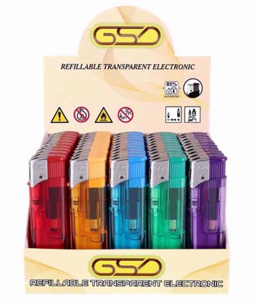GSD ELECTRONIC CASINO DESIGN LIGHTERS 50PK