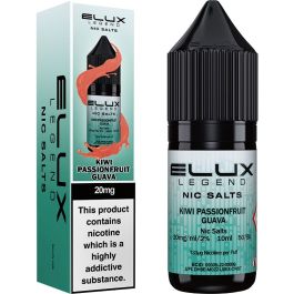 ELUX NIC SALTS 20MG KIWI PASSIONFRUIT GUAVA