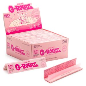 G ROLLZ GR06A PINK 50KS SLIM PAPERS
