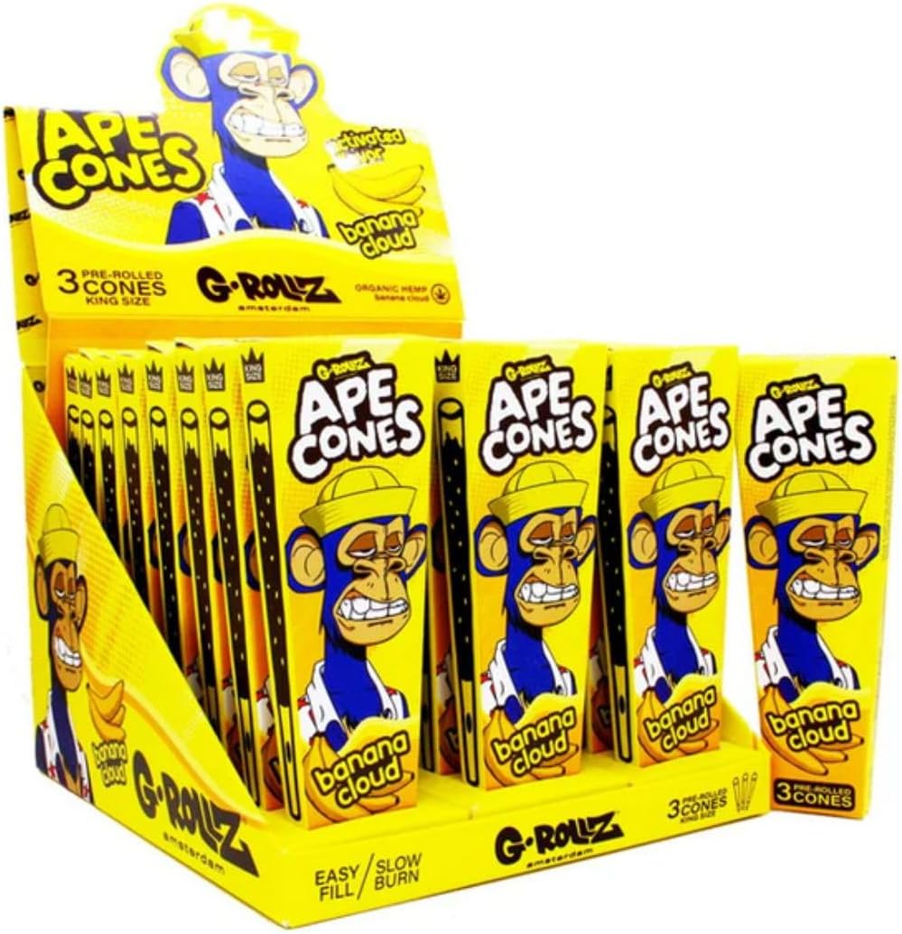 G ROLLZ APE CONES PINEAPPLE PUNCH