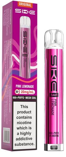 SKE CRYSTAL 600 POD KIT PINK LEMONADE