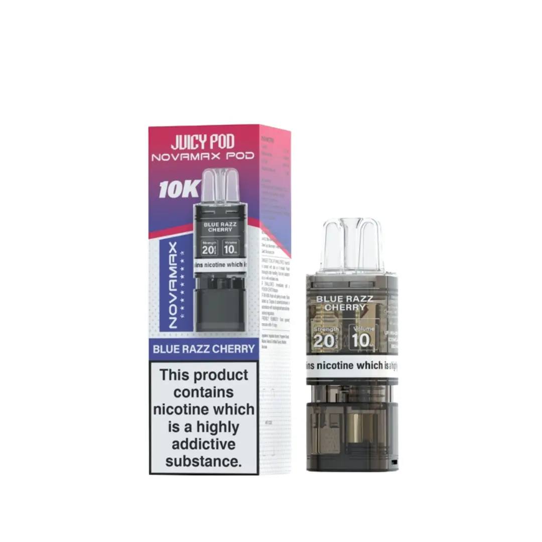 JUICY POD 10K BLUE RAZZ CHERRY
