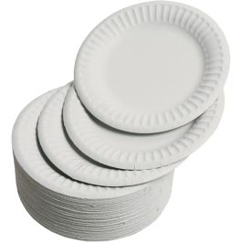 PAPER PLATES WHITE 9’’