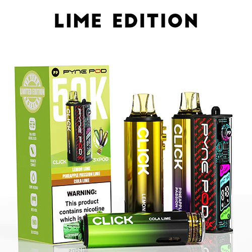 PYNE POD CLICK 50K KIT LIME EDITION