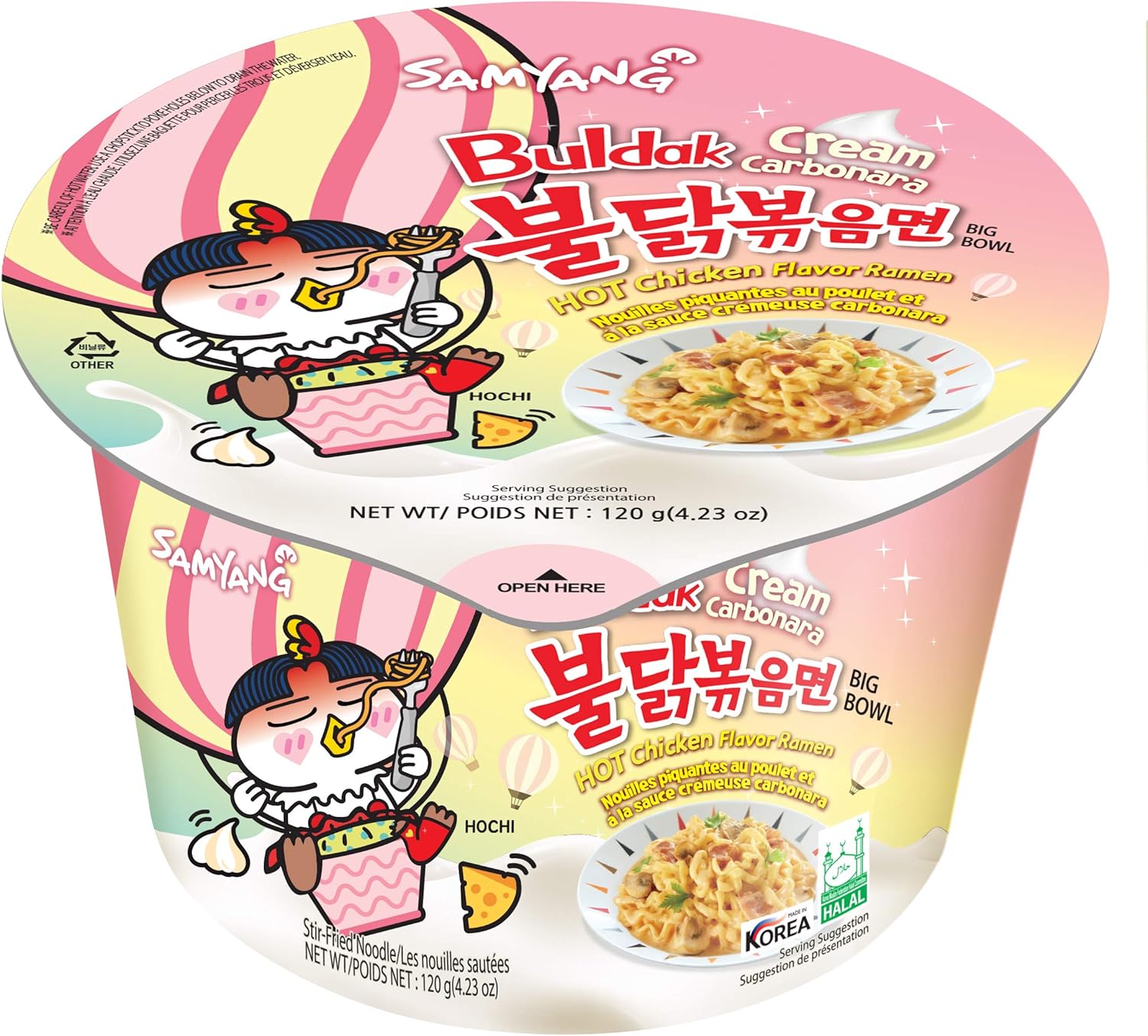 BULDAK CREAM CARBONARA BOWL