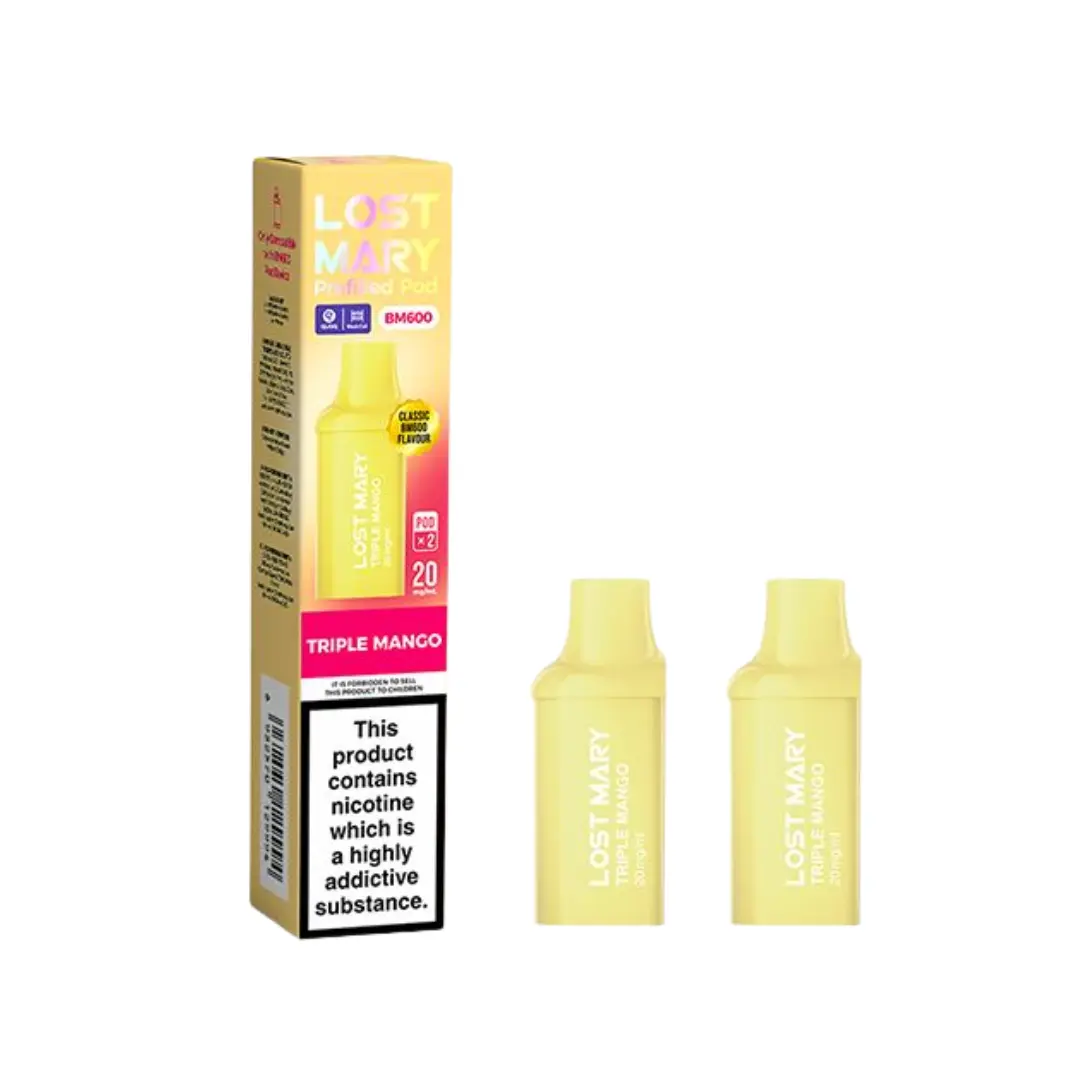 LOST MARY BM600 PODS TRIPLE MANGO