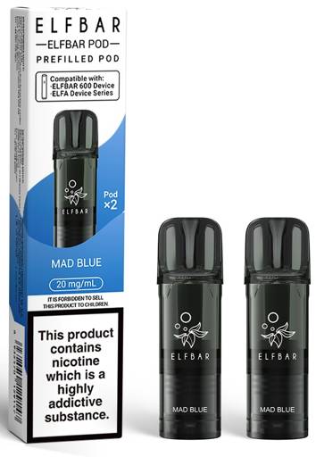 ELFBAR 600 POD KIT MAD BLUE
