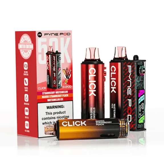 PYNE POD CLICK 50K KIT RED EDITION