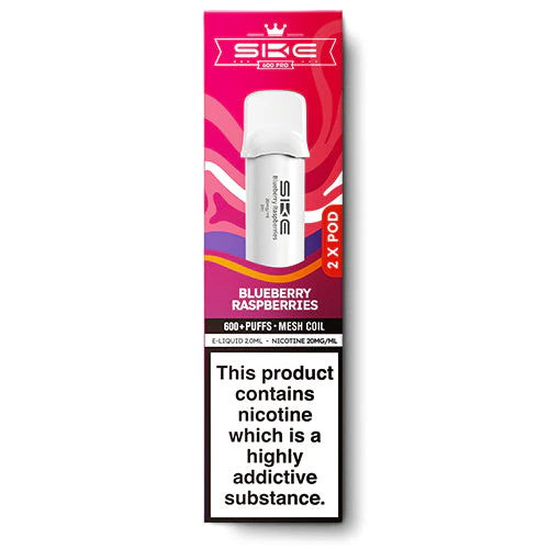 SKE CRYSTAL 600 POD BLUEBERRY RASPBERRIES