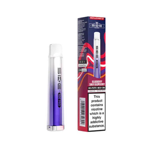 SKE CRYSTAL 600 POD BLUEBERRY SOUR RASPBERRY