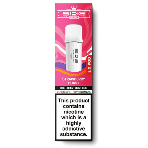 SKE CRYSTAL 600 POD STRAWBERRY BURST