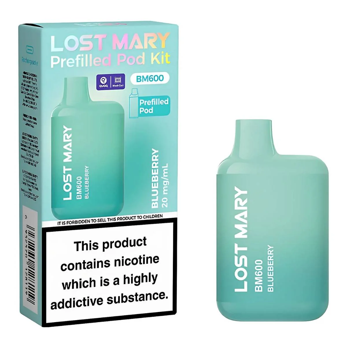 LOST MARY BM600 PODS BLUEBERRY