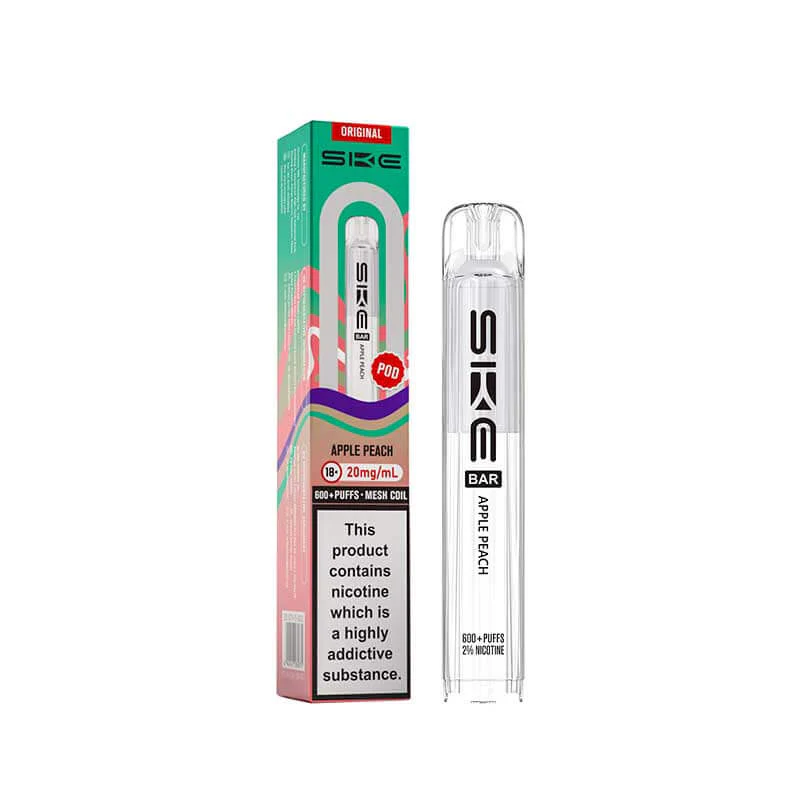 SKE CRYSTAL 600 POD KIT APPLE PEACH