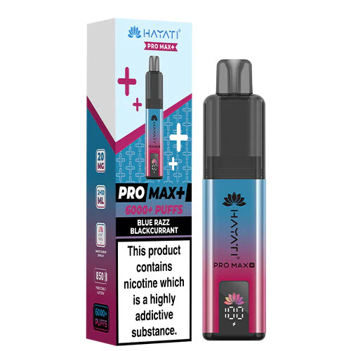 HAYATI PRO MAX 6K KIT BLUE RAZZ BLACKCURRENT