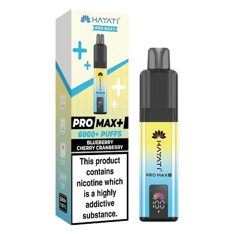 HAYATI PRO MAX 6K KIT BLUBERRY CHERRY CRANBERRY