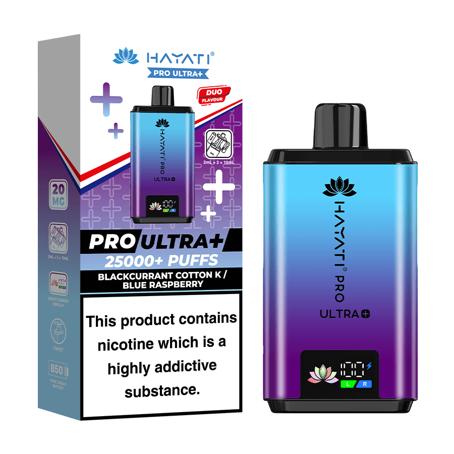 HAYATI PRO ULTRA PLUS 25K POD BC COT K/RASP COT