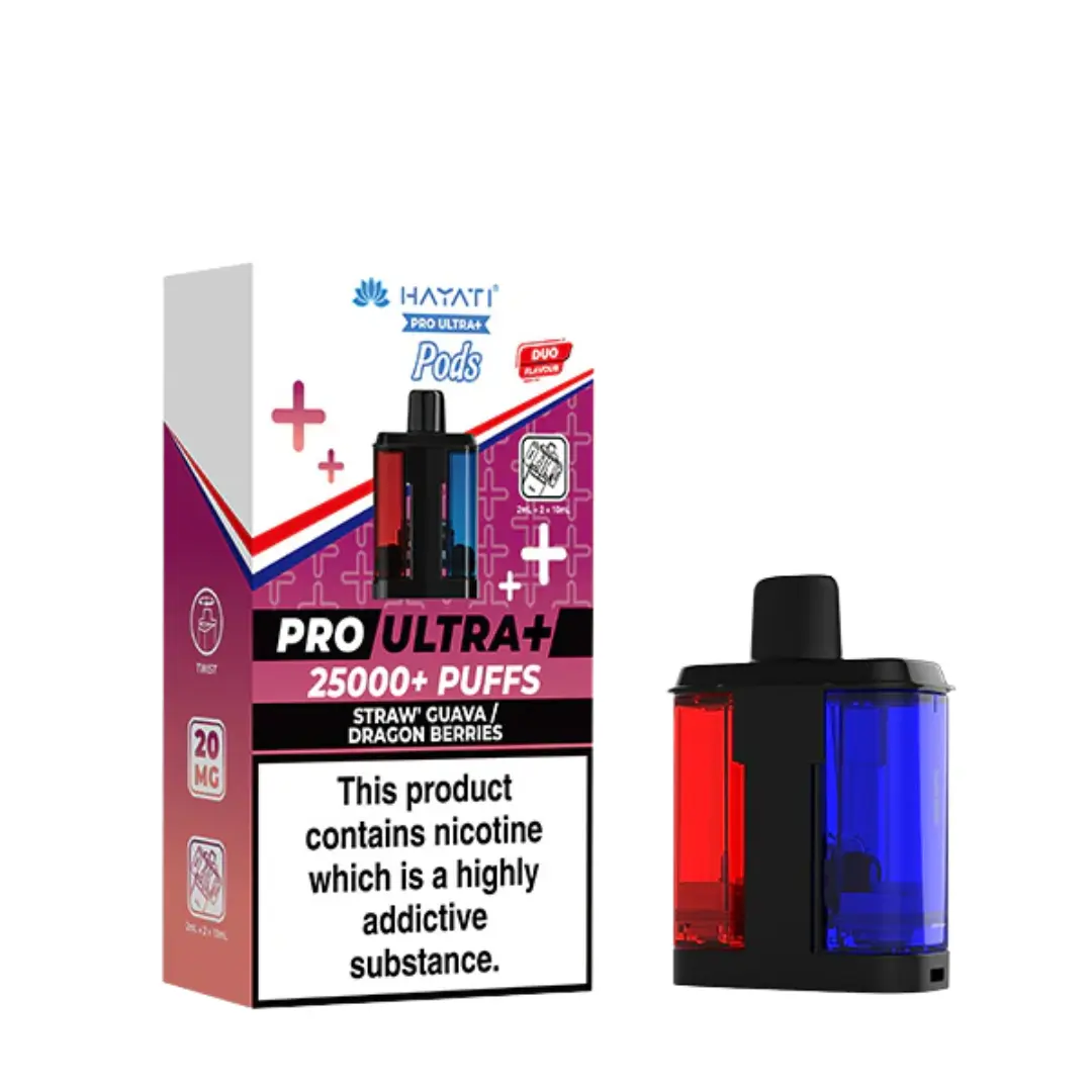 HAYATI PRO ULTRA PLUS 25K POD STRAWBERRY GUAVA / DRAGON BERRY