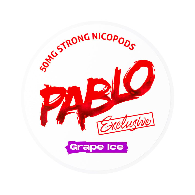 PABLO 50MG PODS GRAPE ICE
