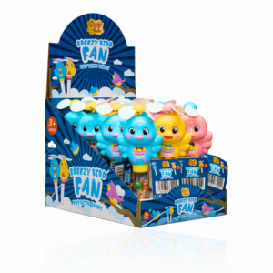 CANDY PARADISE BREEZY BIRD FAN TOY WITH CANDY