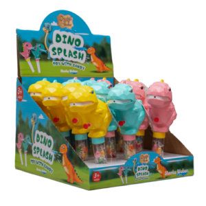 CANDY PARADISE DINOSPLASH WATER GUN TOY WITH CANDY