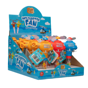 CANDY PARADISE HELICOPTER FAN TOY WITH CANDY
