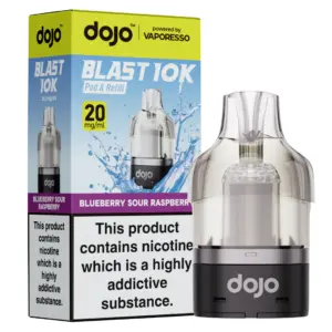 VAPORESSO DOJO 10K PODS BLUEBERRY SOUR RASPBERRY
