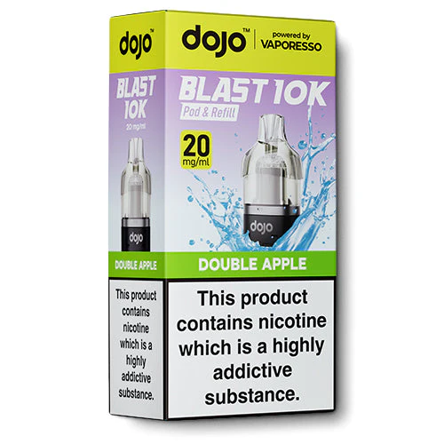 VAPORESSO DOJO 10K PODS DOUBLE APPLE