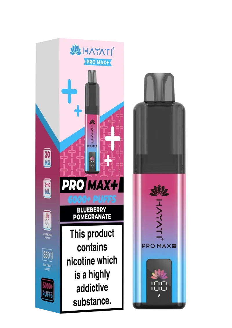 HAYATI PRO MAX 6K KIT BLUEBERRY POMEGRANATE