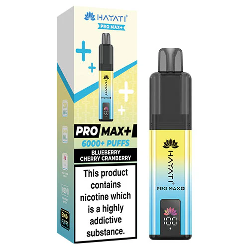 HAYATI PRO MAX 6K PODS BLUEBEERY CHERRY CRANBERRY