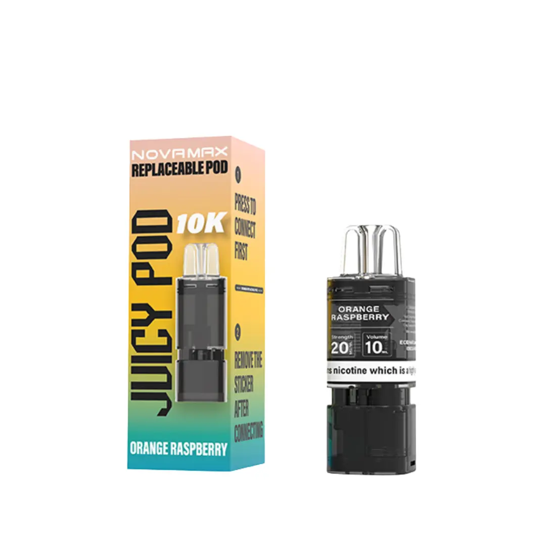 JUICY POD 10K KIT ORANGE RASPBERRY