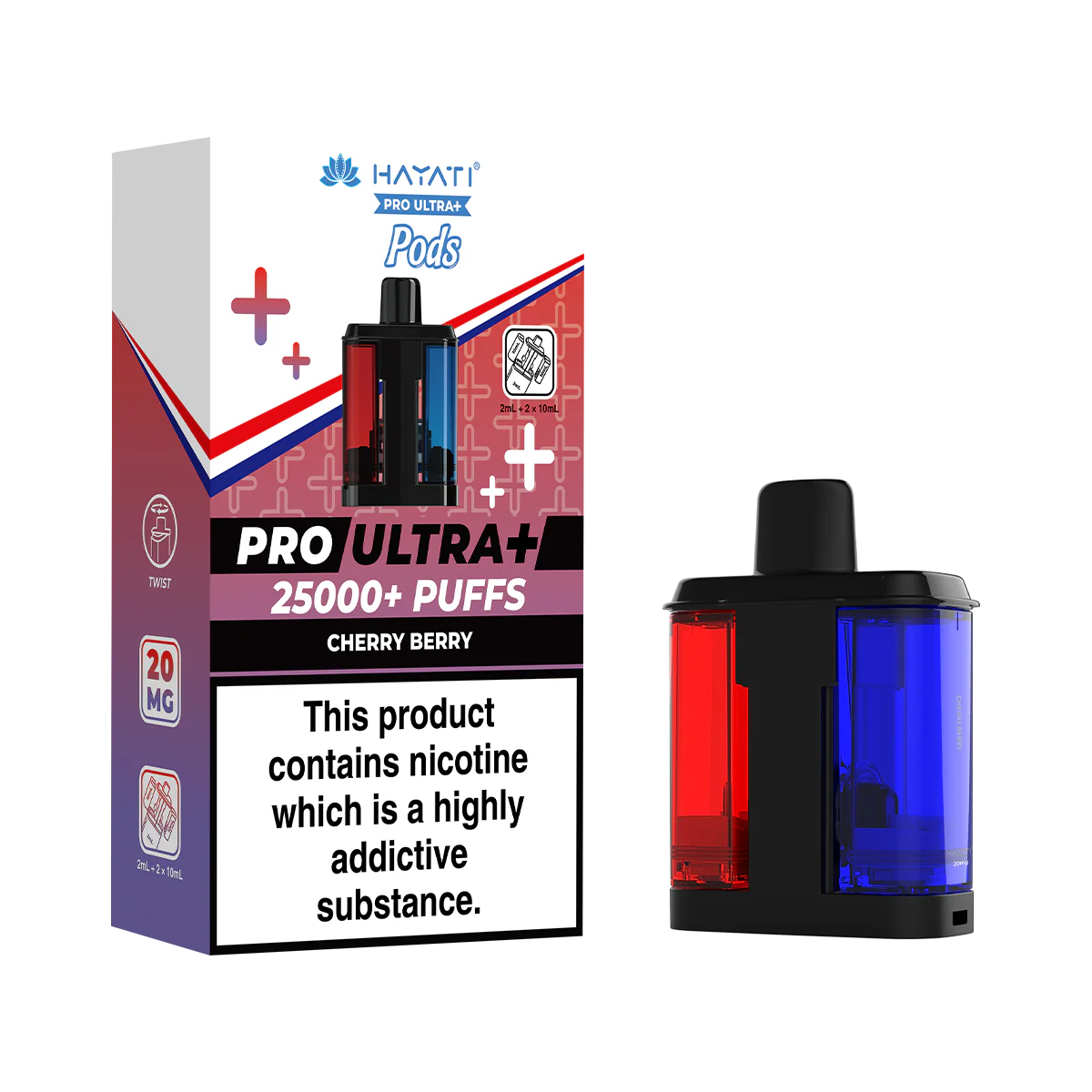 HAYATI PRO ULTRA PLUS 25K KIT CHERRY BERRY