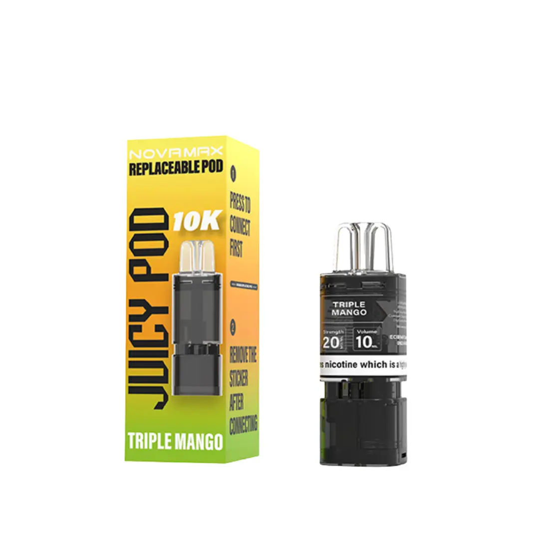 JUICY POD REFILL 10K TRIPLE MANGO