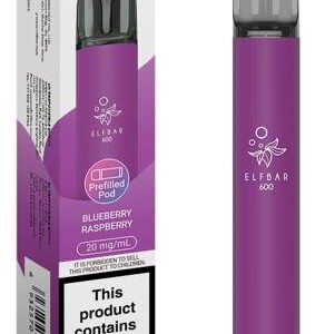 ELFBAR 600 POD BLUEBERRY RASPBERRY