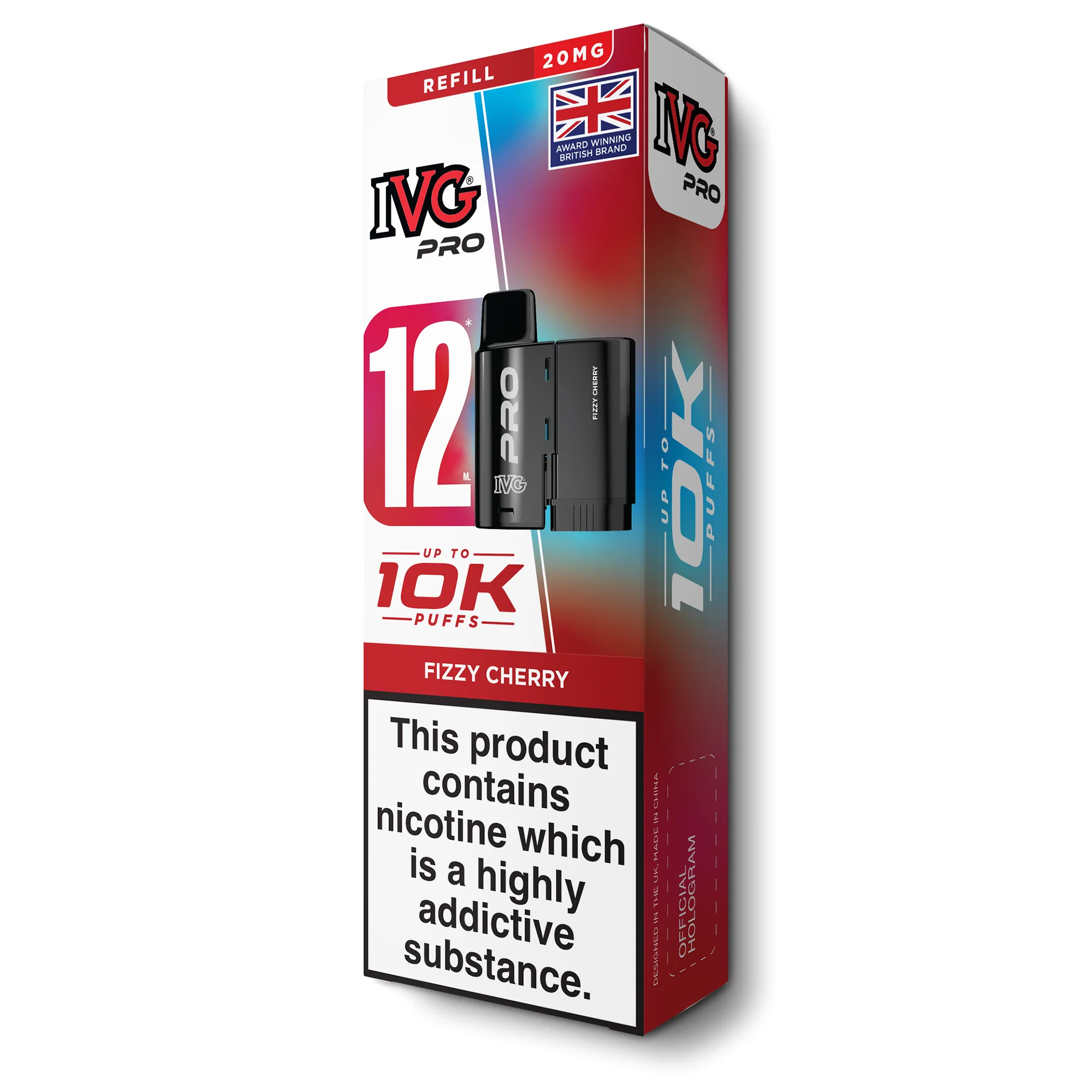 IVG PRO 10K PODS FIZZY CHERRY